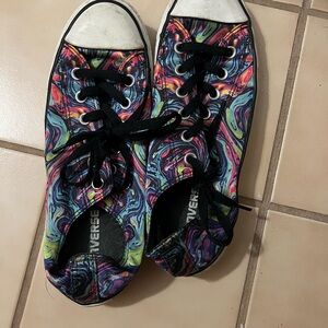 Converse Multicolor Swirl Sneakers